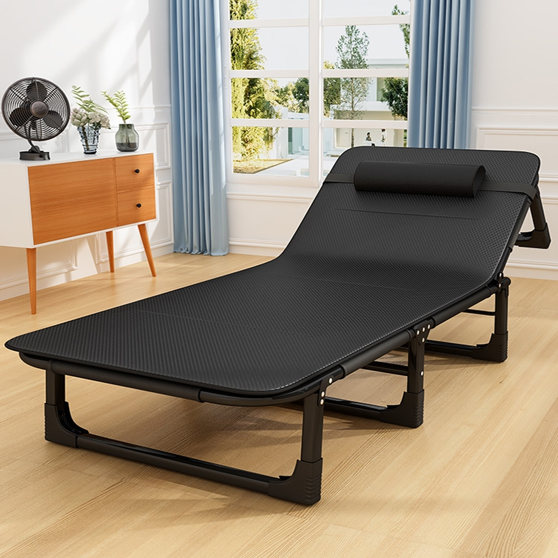 折叠床单人户外午休床办公室午睡闪电客简易便携医院陪护车载行军床