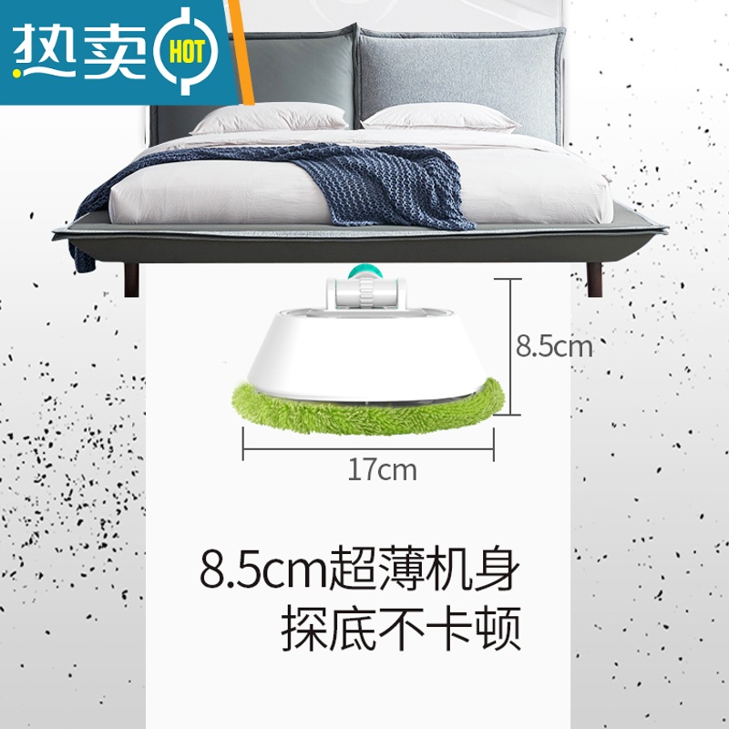 敬平自动擦窗户机器人伸缩擦玻璃器家用无线电动擦天花板洗车清洁器 粉红色高清大图