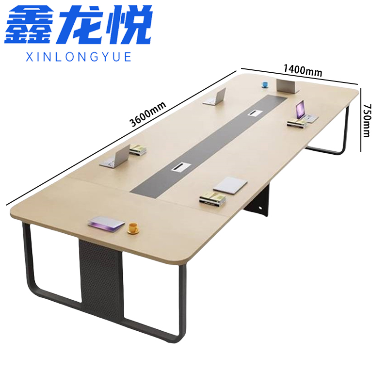 鑫龙悦会议桌3.6*1.4米张高清大图