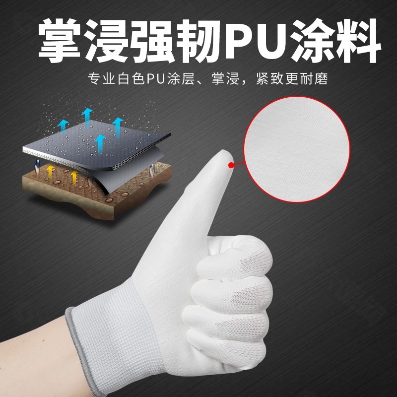 中锐智采防切割耐高温劳保手套坚韧耐磨抗撕裂设计保护手部安全高清大图