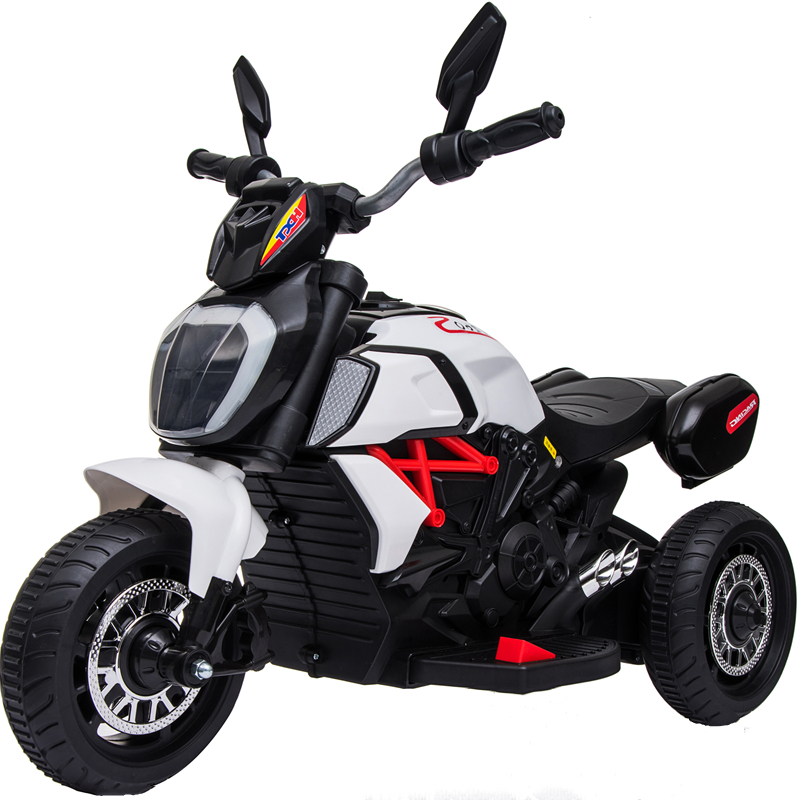 儿童电动三轮车男女宝宝小摩托车小孩玩具车可骑充电