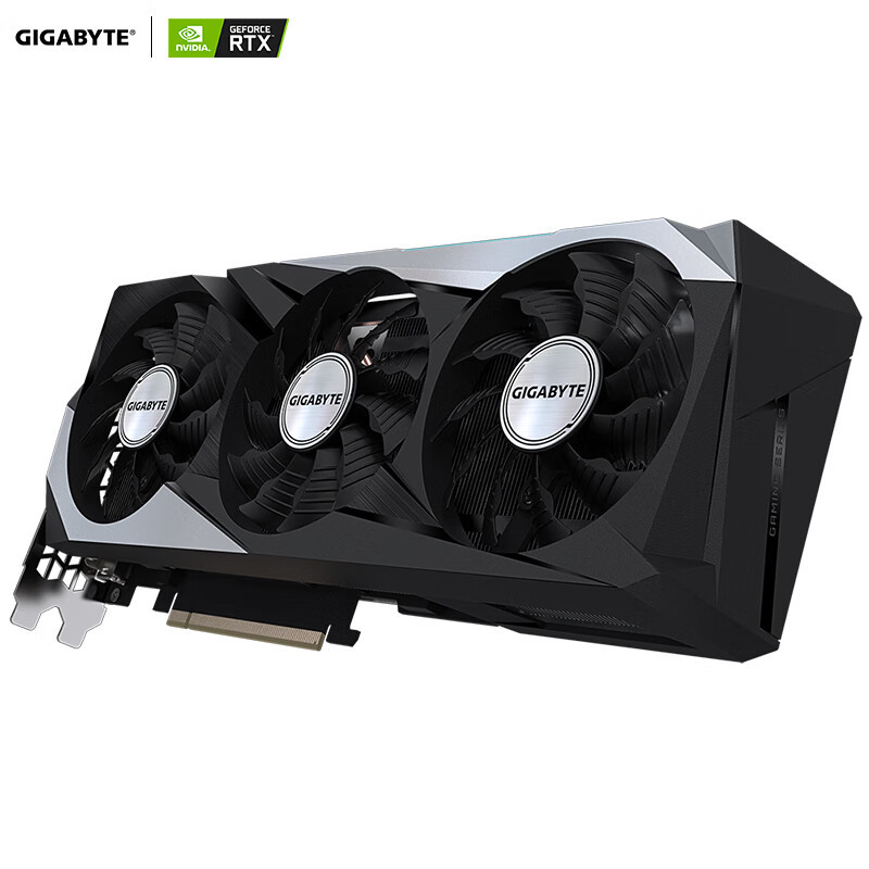 技嘉魔鹰GeForce RTX 3060 Ti GAMING OC 8G LHR(2.0)电竞游戏智能电脑独立显卡