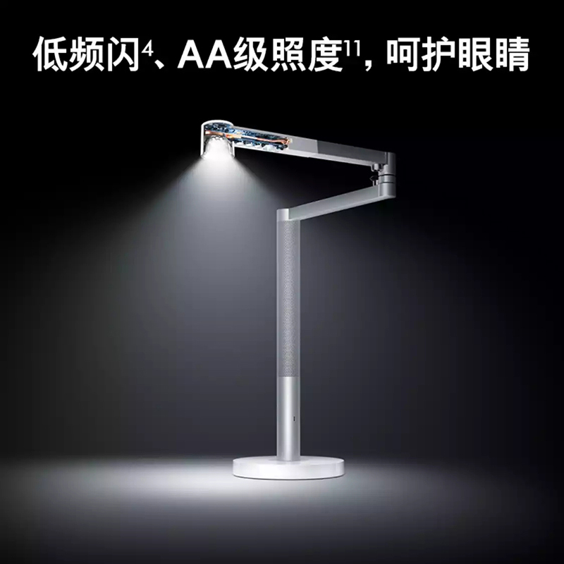 戴森(Dyson)Solarcycle Morph™ 落地灯 黑色 4灯合一 低频闪 色温调节高清大图