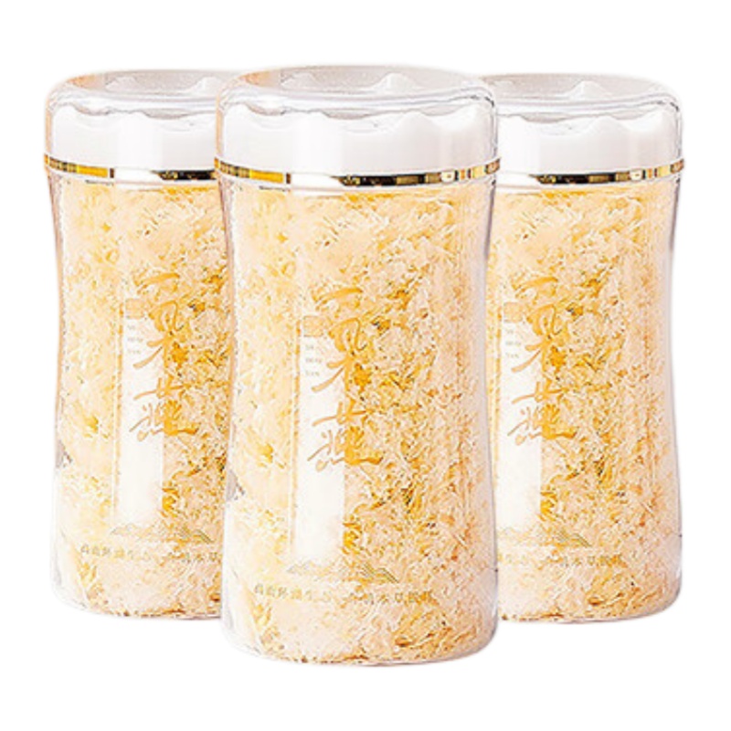 一朵燕有机本草银耳80g*3罐冲泡即食古田干货金燕银耳羹送礼物