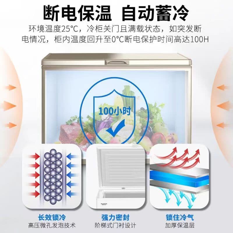 澳柯玛冷柜BC/BD-203HN银河灰图片