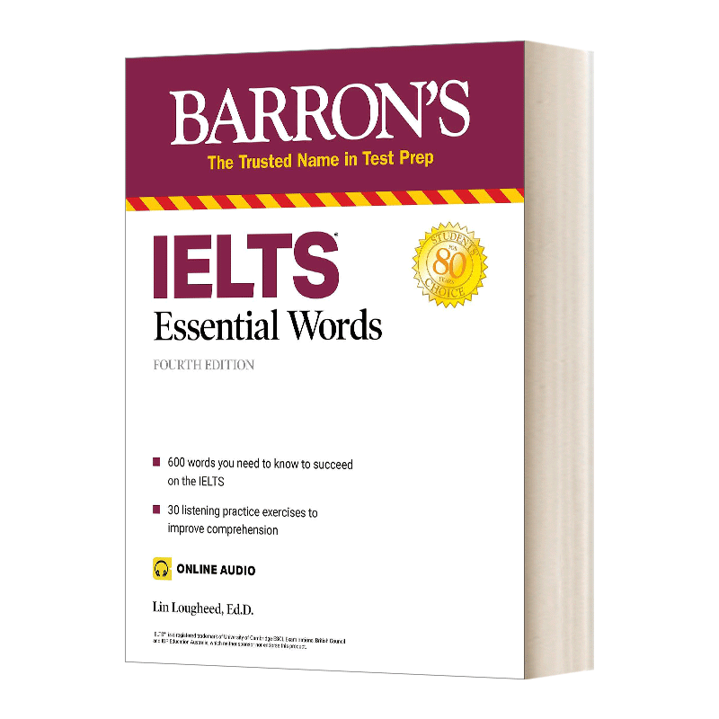 [正版]英文原版 Ielts Essential Words 巴朗雅思基础词汇 带音频 英文版 进口英语原版书籍高清大图