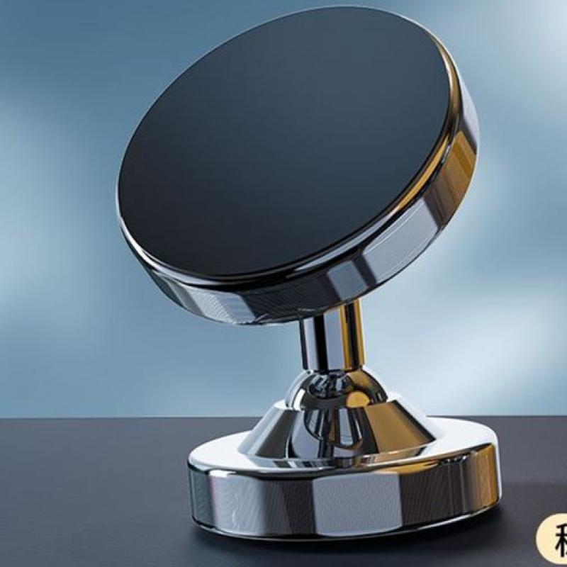 手机车载支架磁吸式汽车吸盘出风口新款磁铁贴车上用导航固定器7-【两件装】出风口+单球套装（经典黑）