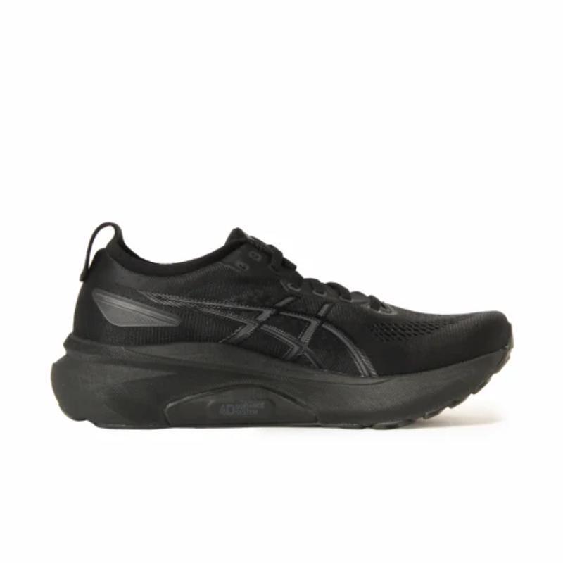 亚瑟士(ASICS)跑步鞋男缓震稳定支撑4E宽版马拉松训练鞋黑炭色202