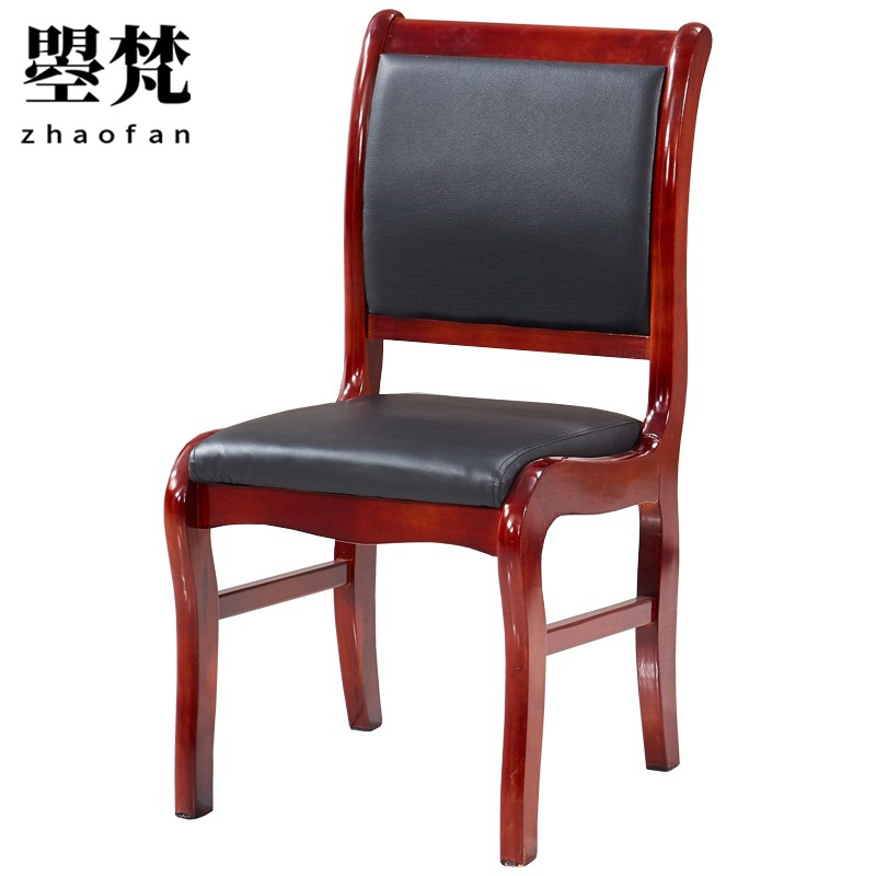 曌梵会议椅平头椅把高清大图