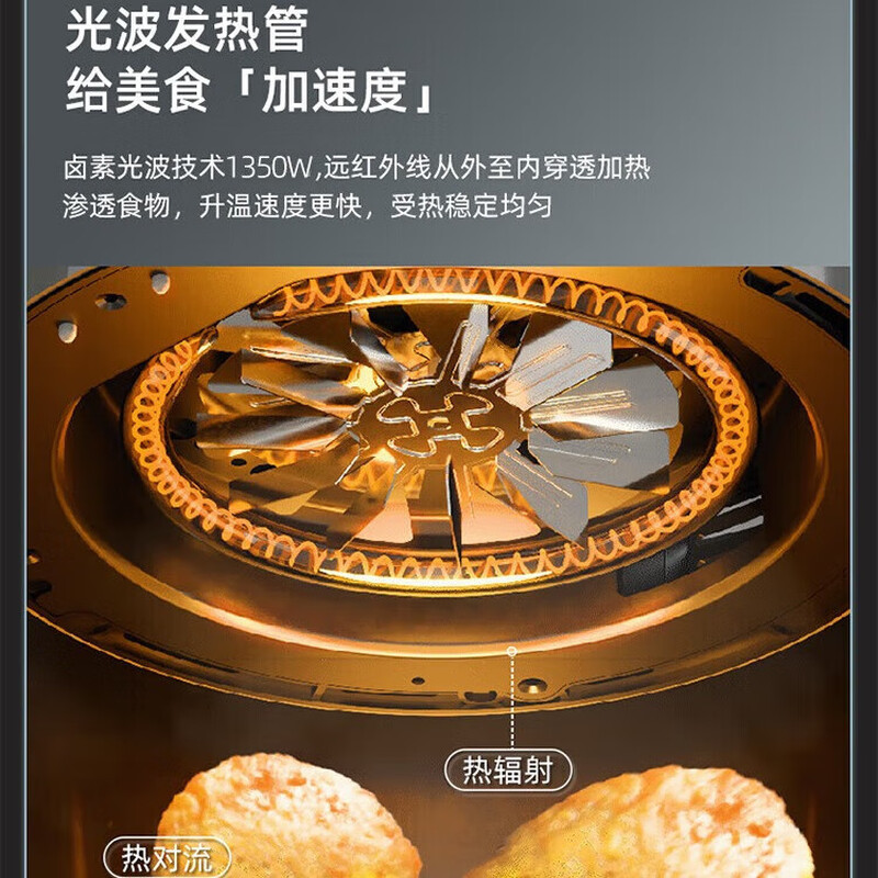 志高(CHIGO)空气炸锅 SZY-ZG-6602D*高清大图