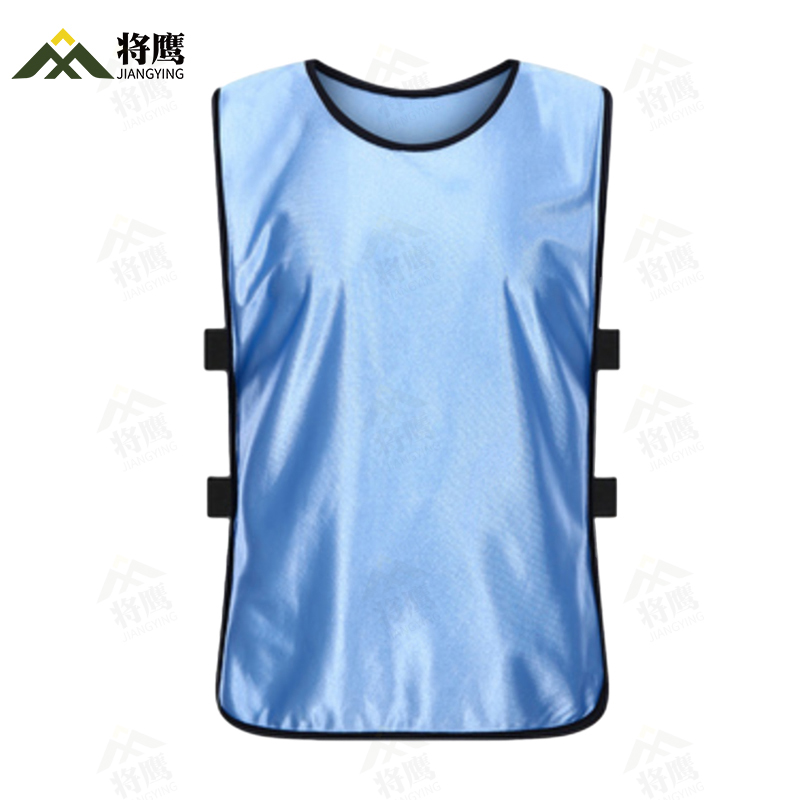 将鹰 号码背心对抗服 比赛分组训练对抗拓展马甲 有带丝光 成人印制款 JY-386S-RH010高清大图