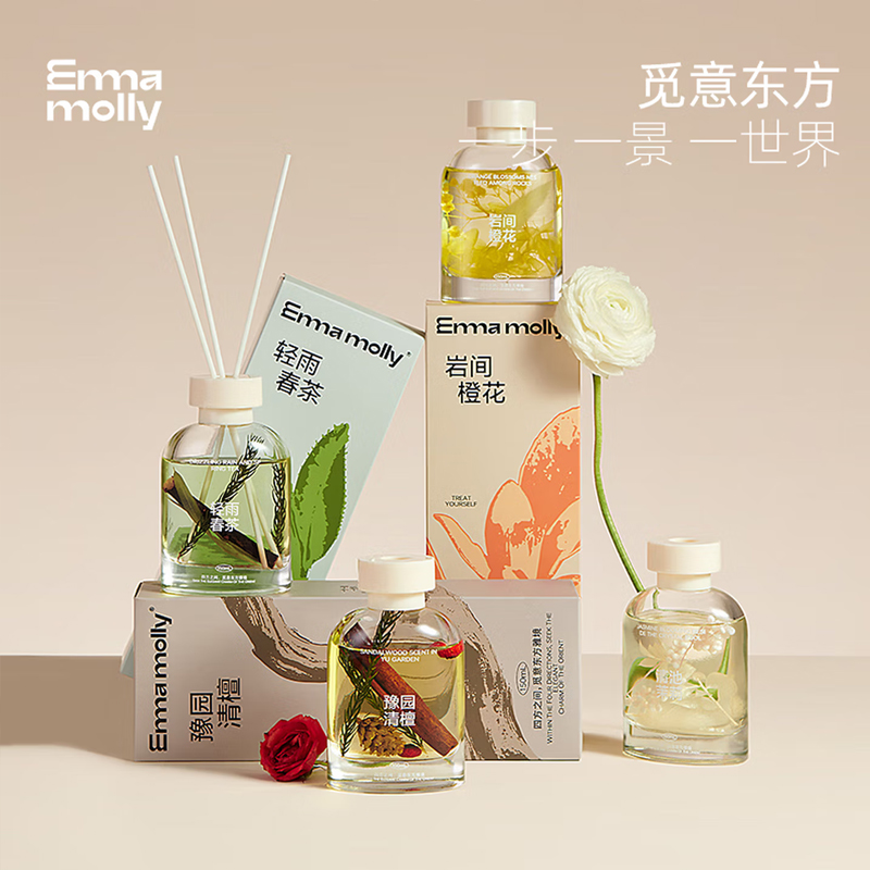 艾玛莫莉MYDF006 觅意东方无火香薰150ml(岩间橙花)高清大图