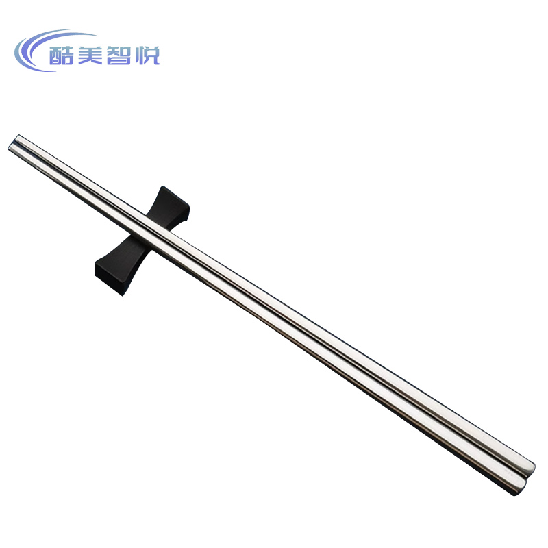 酷美智悦-304不锈钢银色筷子23*0.6cm KM-BH111 双高清大图