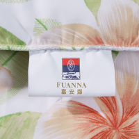 富安娜(FUANNA)家纺 和风细雨羽绒冬被 白鹅绒+纤维保暖混合被子保暖磨毛面料双人加大被子被芯床上用品单双人冬厚被