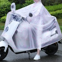 家用创意雨衣电瓶车雨披单人骑行雨衣男女成人韩式时尚电动车雨披自行车雨披摩托雨披电瓶车女雨披