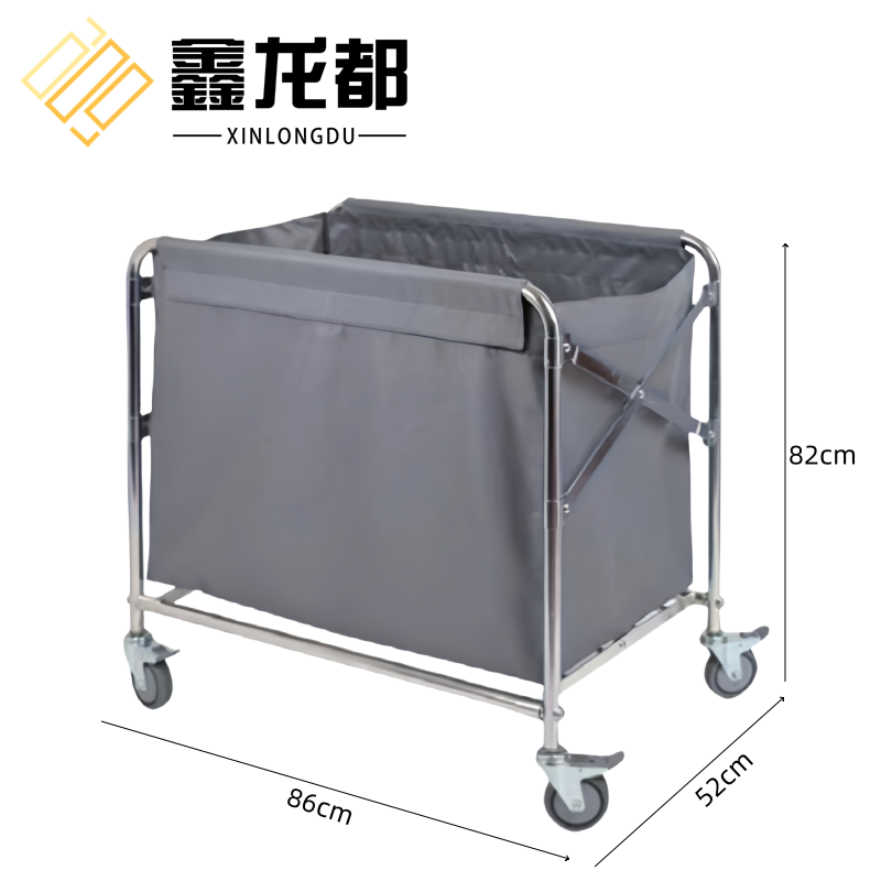 鑫龙都布草车86cm个