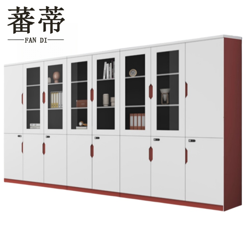 蕃蒂 档案柜两边木门 台