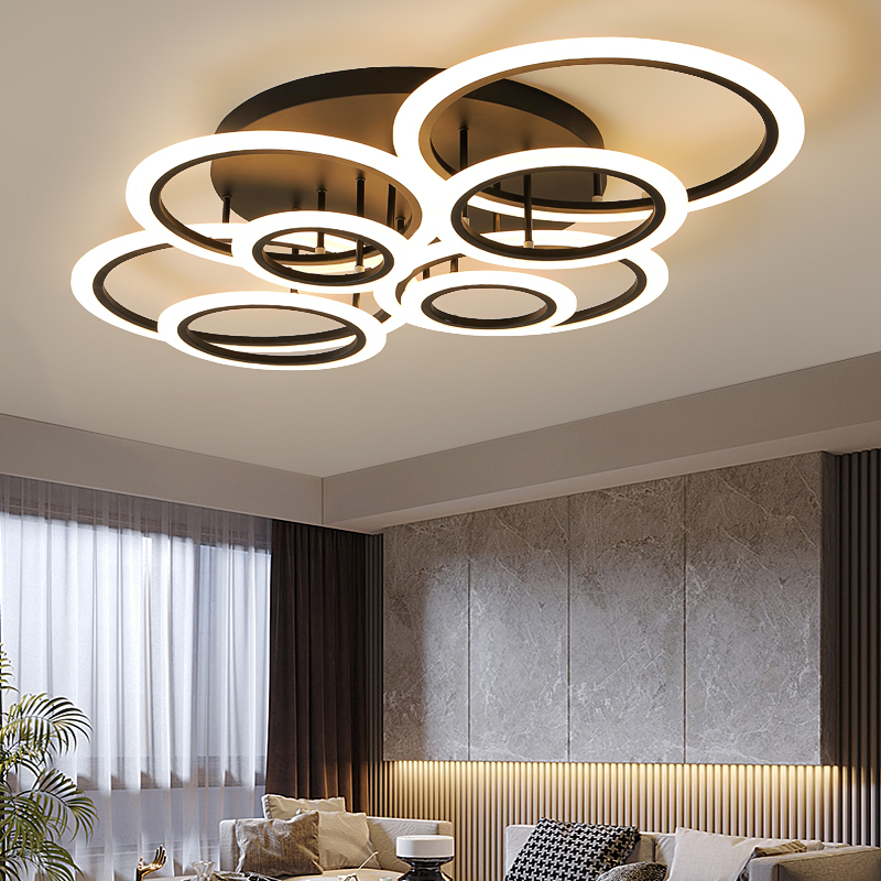 客厅灯简约现代大气2020年新款灯具led吸顶灯创意大灯家用套餐视频