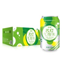 依能含气苏打水气泡水无糖饮料0脂0卡路里330ml*24罐装