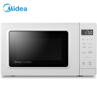美的(Midea)PM2002 变频微波炉 家用转盘微波炉 营养解冻 一键菜单 电子除味 童锁 省电模式一级能效 20L