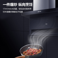 Haier/海尔欧式侧吸式抽油烟机 天燃气灶具 天然气燃气热水器 烟灶燃套餐 EC700+QE5B2+12升燃气热水器套