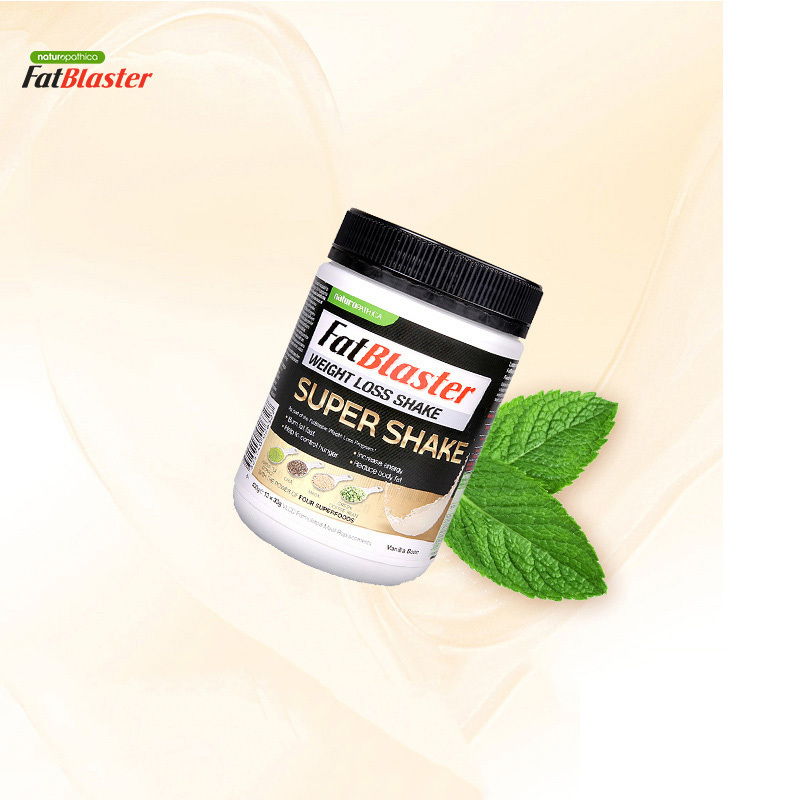 [低脂低卡]FatBlaster 极塑 超级代餐奶昔香草味 430克/罐 澳洲进口 膳食营养补充剂