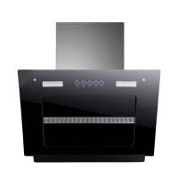 【闪电发货】小型家用吸抽油烟机70cm60中侧吸式700mm宽单电机自动清洗家电 触摸款(备注尺寸)+热清洗送烟管