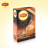 lipton立顿绝品醇比利时风情巧克力味奶茶10条/190g/盒条装奶茶