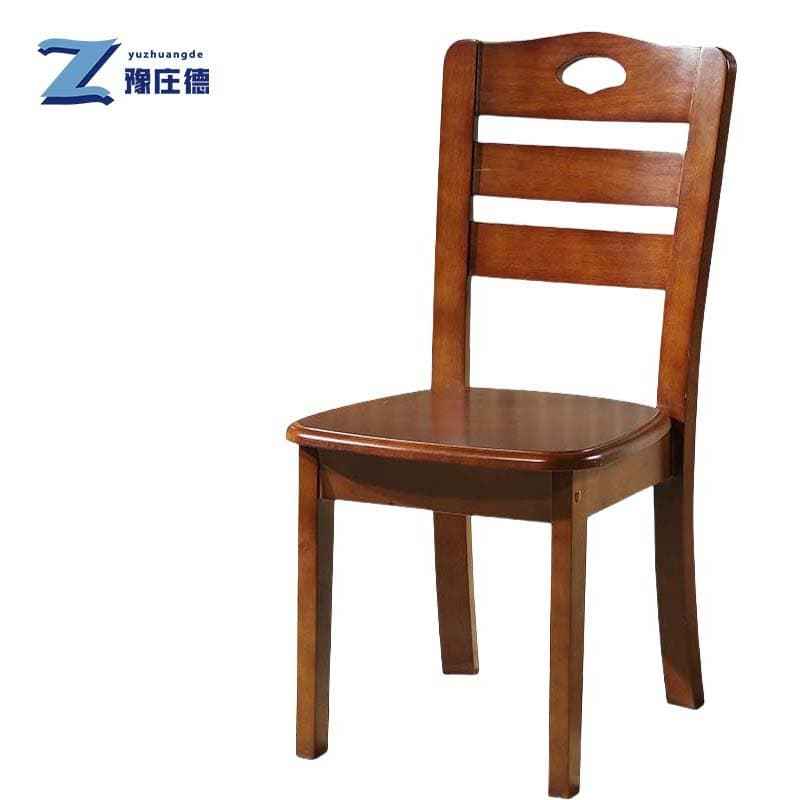 豫庄德餐椅胡桃色把