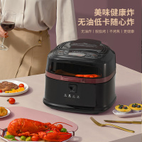 利仁(Liven)空气炸锅家用8L大容量电炸锅煎炸锅智能可视定时预定可烤全鸡智能无油空气炸锅薯条机KZ-D8000B