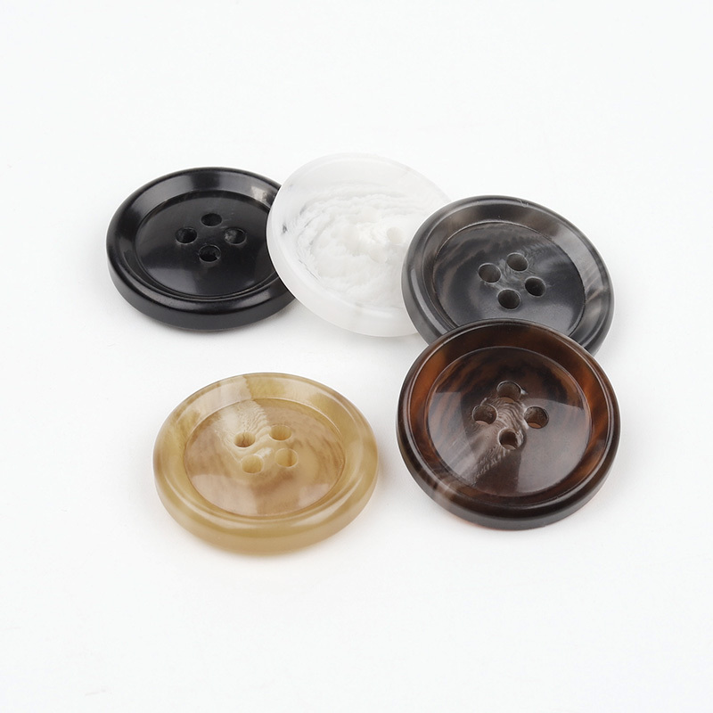 扣子圆形 钮扣树脂风衣裤子开衫毛呢大衣西装男士纽扣