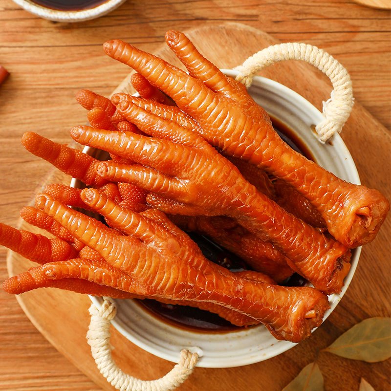 乡妹子 多味鸡爪休闲解馋小零食香辣味鸡爪子卤味即食凤爪食品小吃 15g多味鸡爪40包