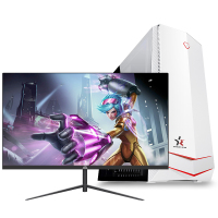 铭能 i9级十核E5-2670V2/RTX2060S独显/32G内存/512G固态 台式电脑 台式机电脑主机 组装电脑 家用办公主机商务娱乐股票学生游戏电脑台式组装机+27英寸全套