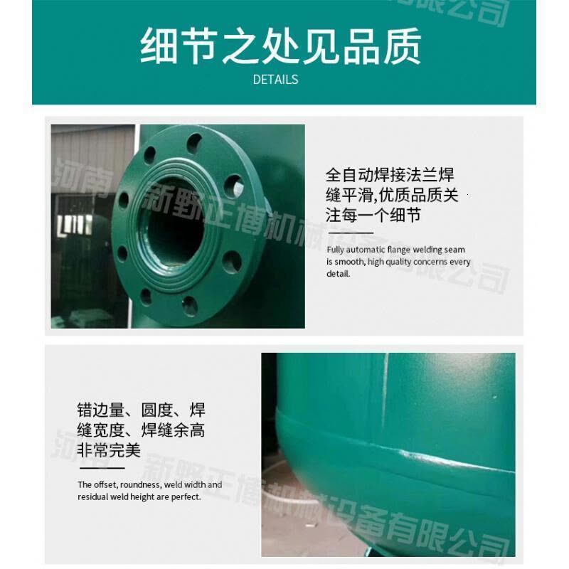 BONJEAN储气罐0.3/0.6/1/2立方3气泵空压机真空缓冲罐高压储气筒mpa 1立方30公斤图片
