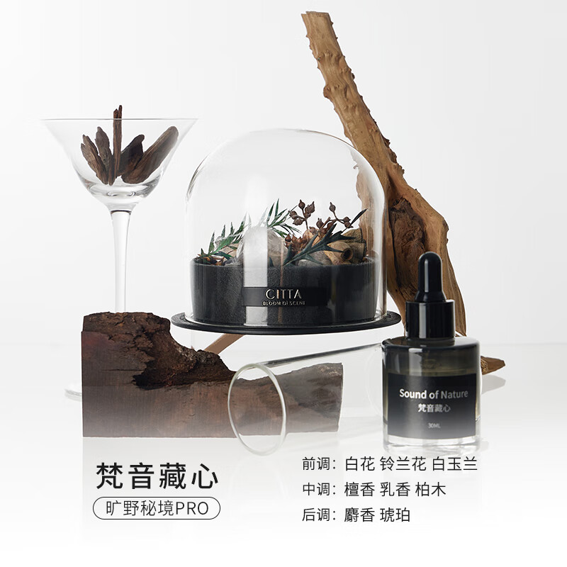 CITTA 旷野秘境系列晶石香薰礼盒 旷野秘境pro-铃兰柑橘30ml高清大图