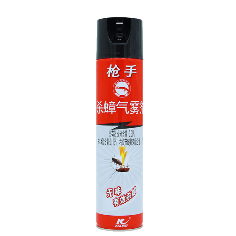 枪手 杀蟑气雾剂(无味) 400毫升