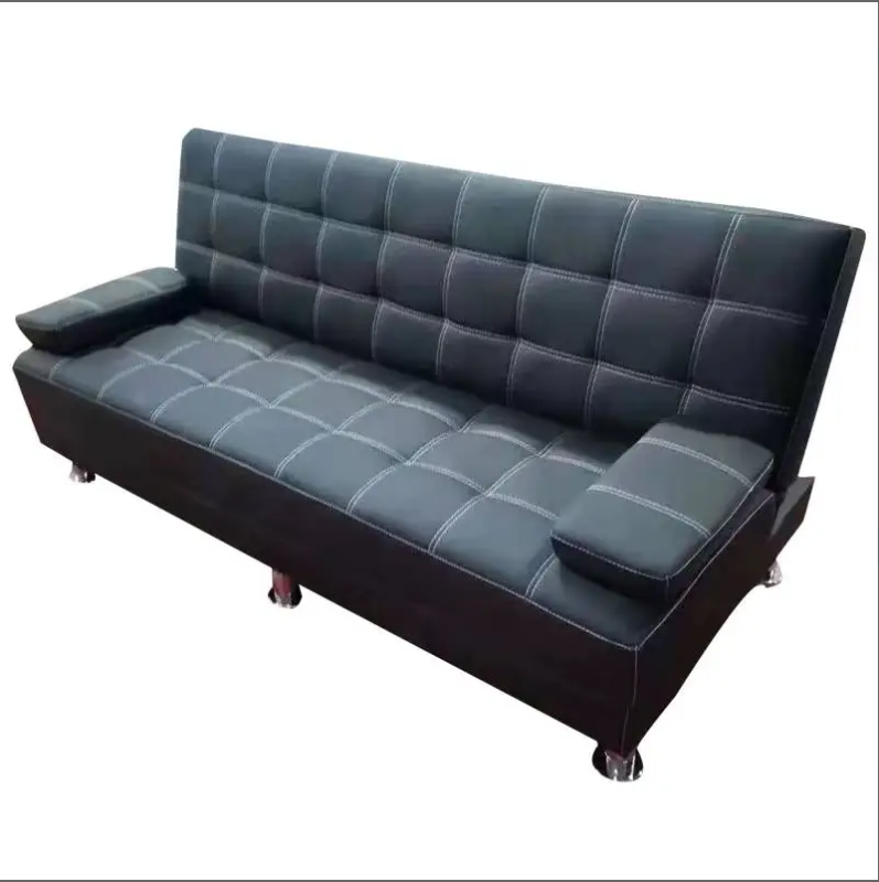 涵美大成 沙发办公可午休皮沙发会客室酒店客厅折叠沙发床三人位懒人沙发高清大图