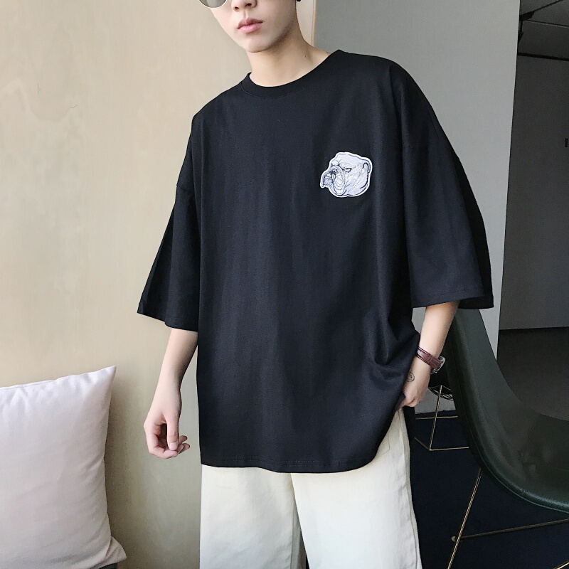 夏季2018T恤男士短袖圆领衣服夏装