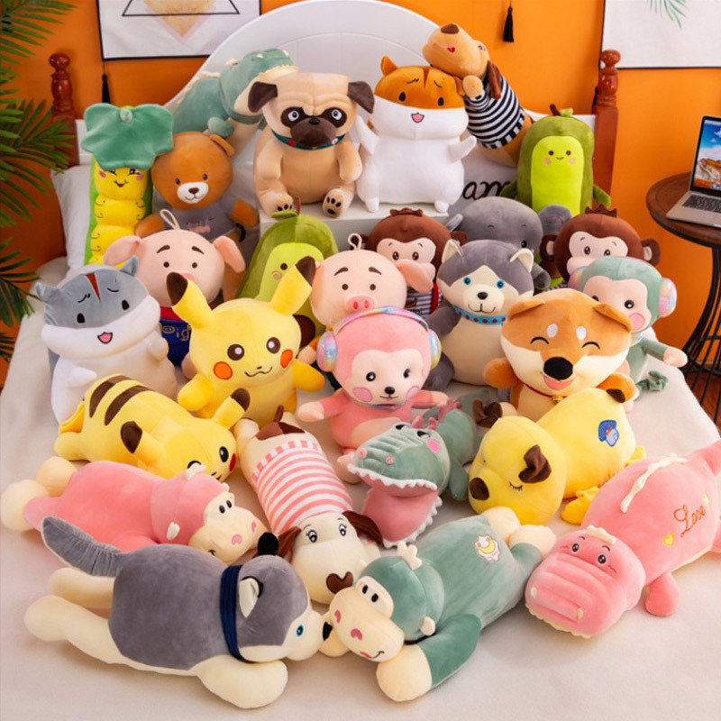 抓娃娃机娃娃混批活动公仔毛绒玩具小号婚礼抛洒娃娃玩偶婚庆礼品