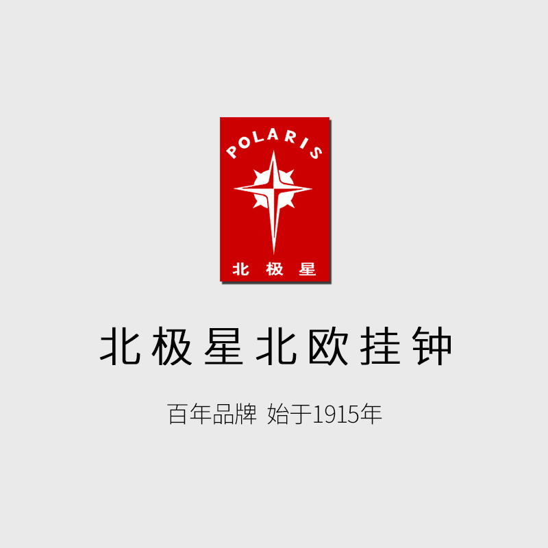 北极星 双显时尚挂钟
