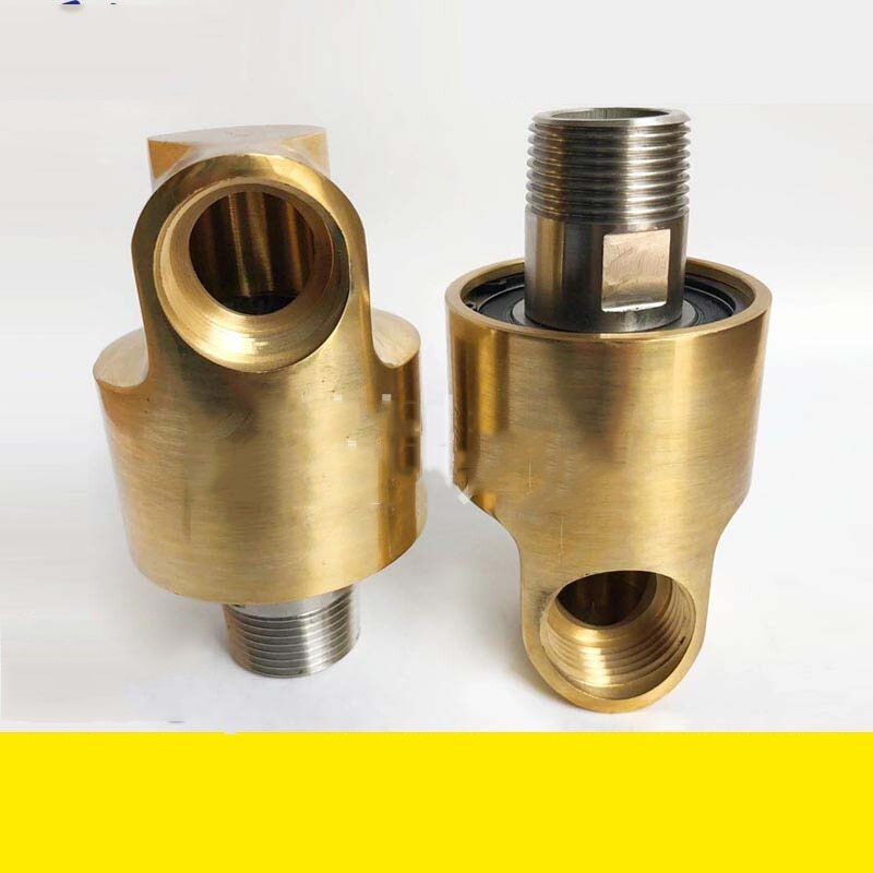 定做360度塔吊喷淋旋转万向节1寸水管接头塔吊除尘喷淋旋转接头