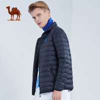 [清仓]骆驼CAMEL户外休闲运动羽绒服立领舒适轻盈外套秋冬男款