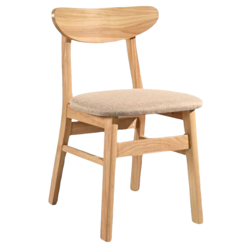 铭思达餐椅木质把高清大图