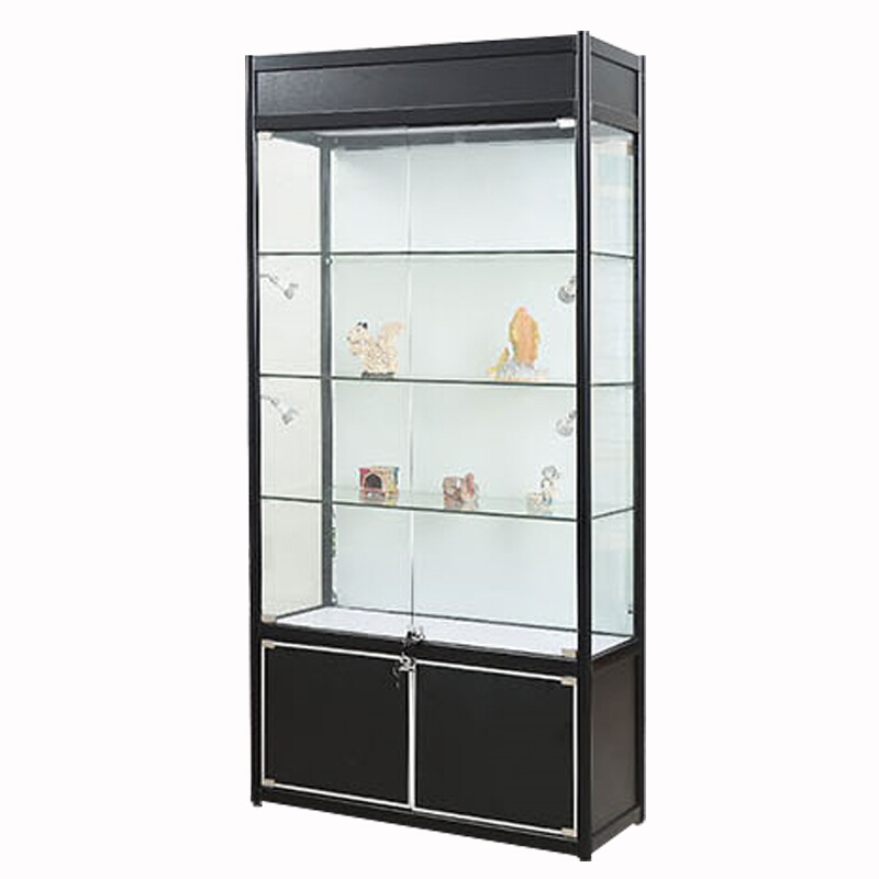 卓澳玻璃展示柜珠宝柜台手机饰品化妆品展柜陈列柜货架产品展示架