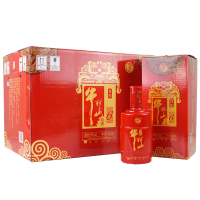 牛栏山 百年红6年 35度 浓香型 500ml*6瓶 箱装