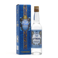 金门高粱酒 蓝金龙38度台湾白酒整箱500ml×12瓶
