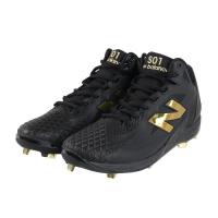 新百伦(New Balance)男棒球鞋专业防滑耐磨透气舒适低帮护踝训练 Black 42