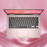 戴尔（DELL） 灵越燃7000 7380-1605S/P（酷睿i5-8265U 8G内存256GB固态指纹识别72%色域银色/粉色）13.3英寸微边框超级本轻薄本笔记本电脑