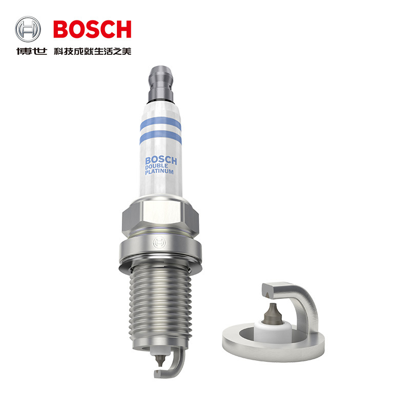 博世BOSCH火花塞奥迪A3A5TTA4LA6LQ3Q5斯柯达明锐昊锐野帝大众CC迈腾速腾辉昂途观FR5KPP332S