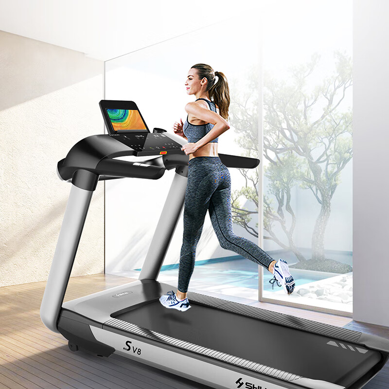 舒华(SHUA) V8跑步机高端家庭商用健身房专用室内器材减震折叠SH-T8700高清大图